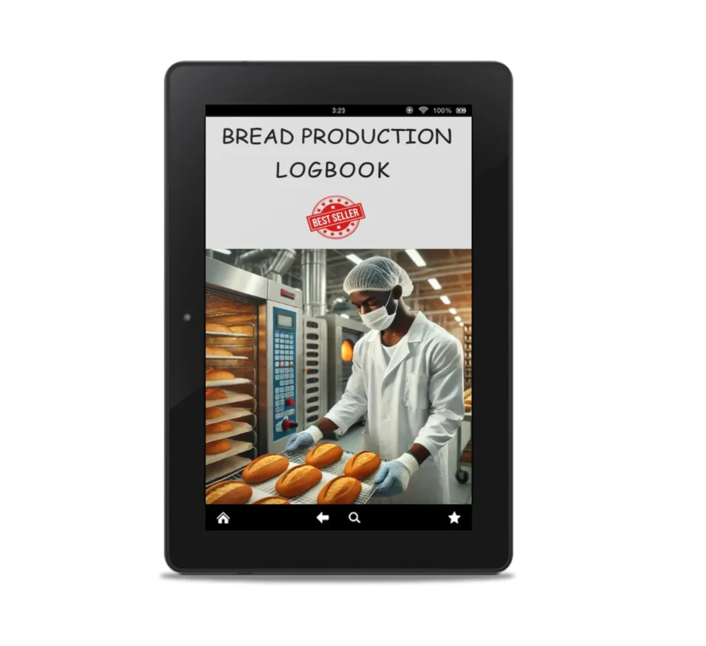 Bakery Logbook for Industrial Training Students