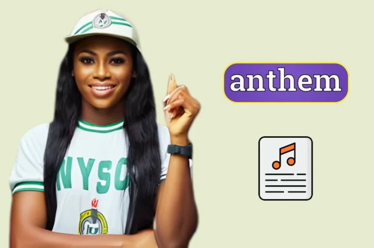 NYSC Anthem Lyrics